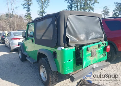 2005 Jeep Wrangler Unlimited z USA, uszkodzony, nr VIN 1J4FA44S45P358107